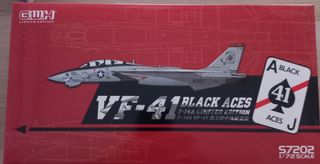 Maqueta GWH F-14 VF-41 Black Aces 1/72
