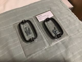 Tiradores Armario Ikea ENERYDA Negro