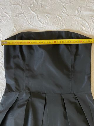 Vestido de fiesta palabra de honor