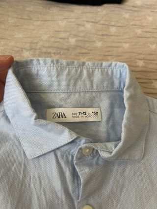 Camisa azul niño 11-12 años