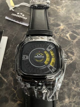 Orologio Chronostar Saltarello Nero Giallo