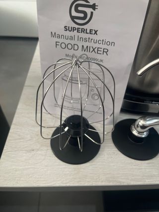 Batidora amasadora Superlex negra