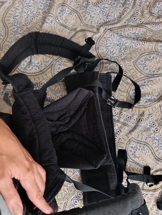 Mochila Portabebés Ergonómica Negra