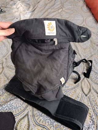 Mochila Portabebés Ergonómica Negra