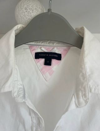 Vestido Tommy Hilfiger Blanco Talla 12