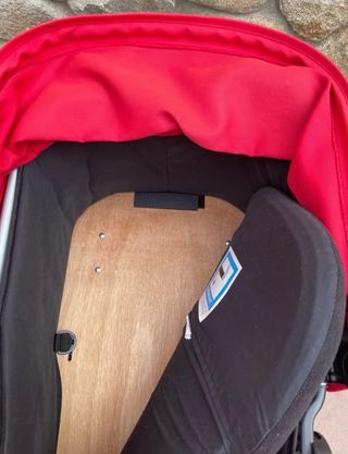 Carrito Gemelar Bugaboo Donkey Rojo