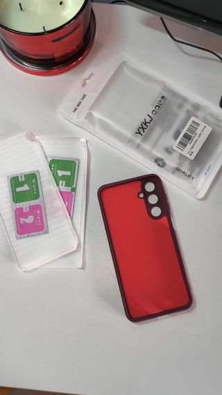 Funda Samsung Galaxy A17 + 2 protectores pantalla
