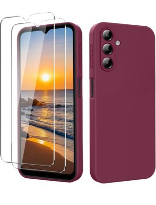 Funda Samsung Galaxy A17 + 2 protectores pantalla