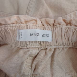 Pantalón Mango Beige Talla 13-14 años, 164 cm