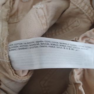 Pantalón Mango Beige Talla 13-14 años, 164 cm