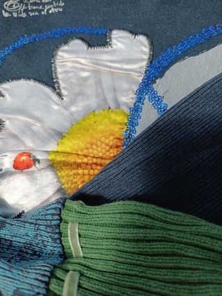 Camiseta Desigual Manga Larga Talla m