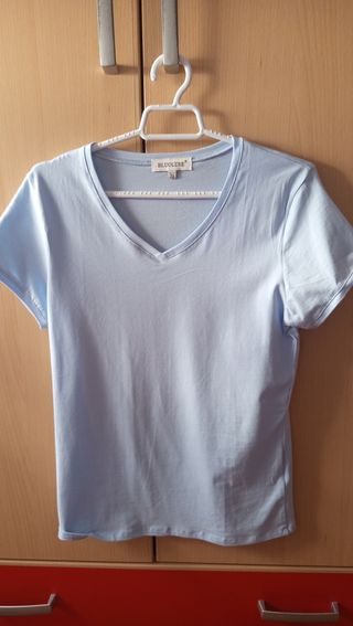 Blusa BLUOLTRE azul talla única sin usar