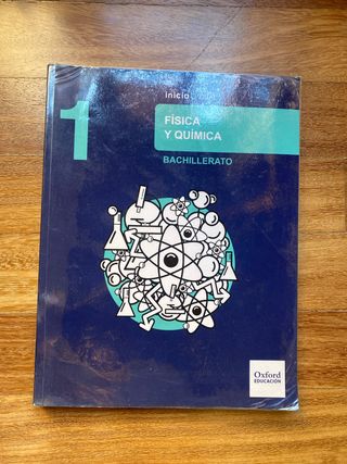 Libro Física y Química 1.º Bachillerato. Oxford 