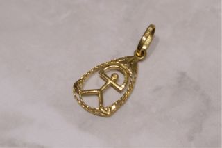 COLGANTE INDALO, ORO 18K/0.8g