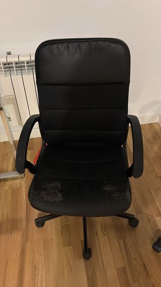 Silla de estudio negra
