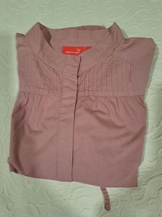 Blusa Adolfo Domínguez Talla 11-12 Rosa