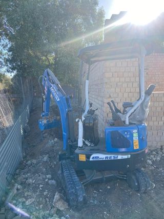 Mini excavadora 