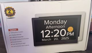 Orologio Digitale con Sveglia e Promemoria