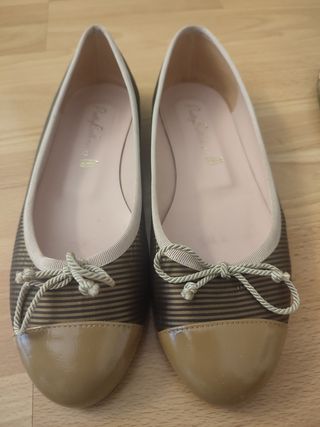 Pretty Ballerinas Beige y Marrón Talla 38