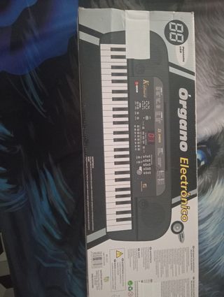Órgano Electrónico Keyboard Pantalla LED