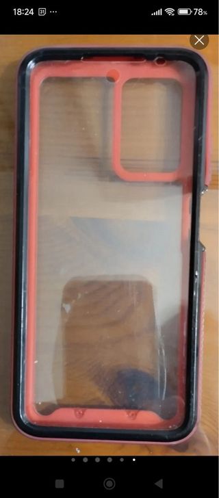 Funda protectora Xiaomi Redmi 10 Roja