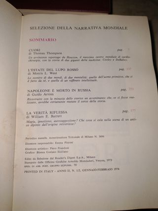 Libri vari