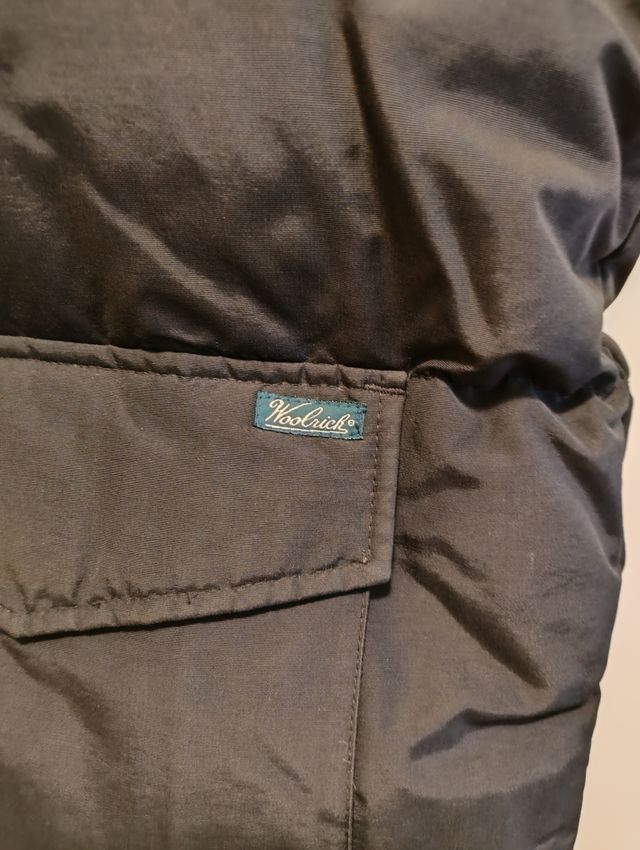 Gilet Woolrich Piuma d'oca Nero XL