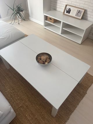 Mesa de centro blanca TRULSTORP IKEA