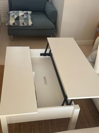 Mesa de centro blanca TRULSTORP IKEA