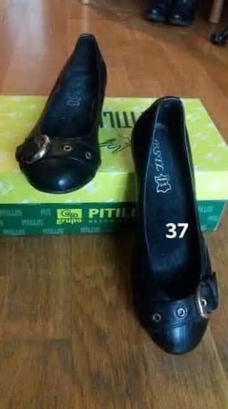 Botines negros mujer talla 38