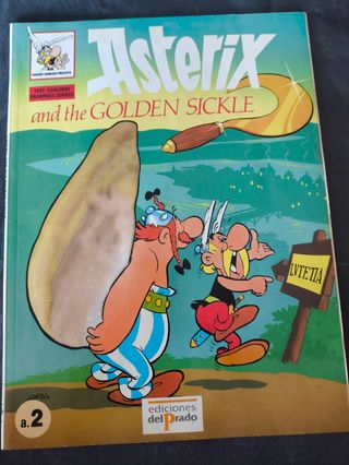 Lote 3 Cómics Asterix en INGLÉS (Edición Rara)