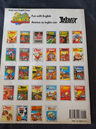 Lote 3 Cómics Asterix en INGLÉS (Edición Rara)