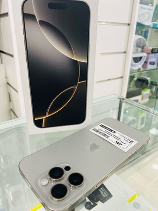 iPhone 16 Pro Max 256GB Natural Titanium