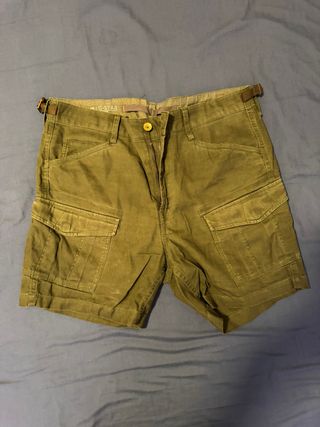 Piratas mujer G-Star RAW verde oliva