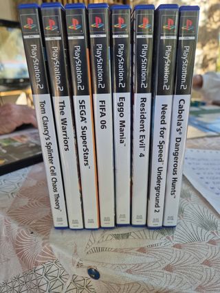 Lote 6 Juegos PlayStation 2 PS2