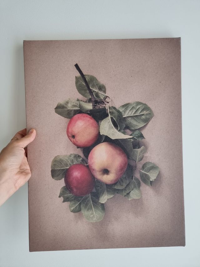 Cuadro de manzanas Ikea