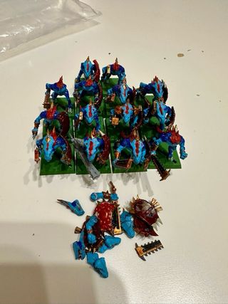 14 Guerreros Saurios Hombres Lagarto Warhammer