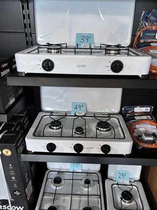 Cocina Portátil Gas 3 Fuegos outlet desde