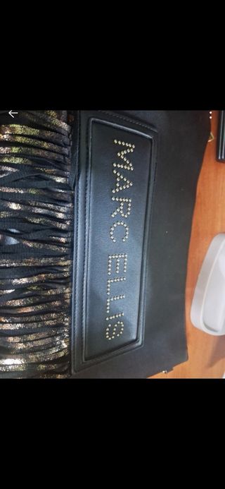 Pochette Marc Ellis nera e oro