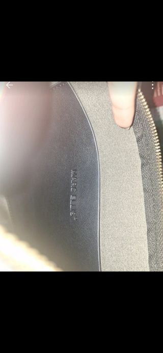 Pochette Marc Ellis nera e oro