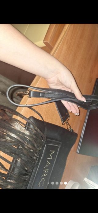 Pochette Marc Ellis nera e oro