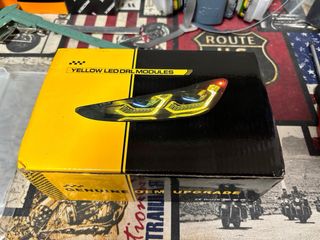 Módulos DRL LED Amarillos para Faros BMW