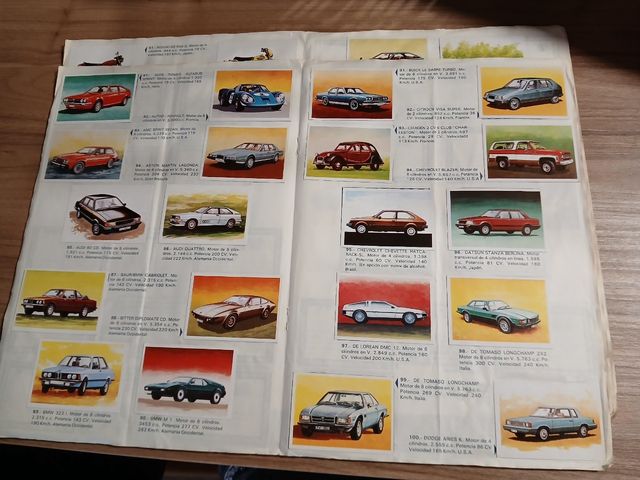 Álbum A TODO GAS -incompleta-