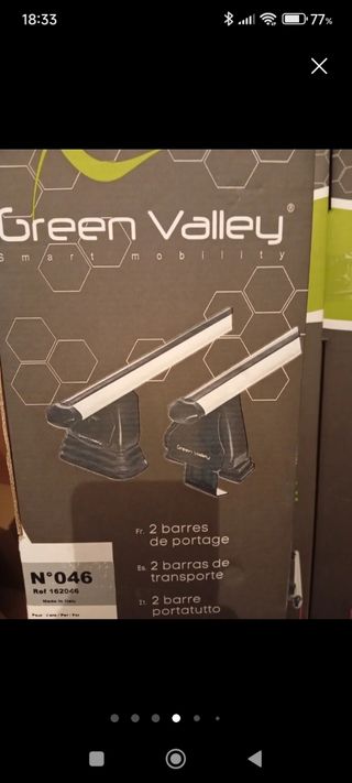 Barras portaequipajes para coche