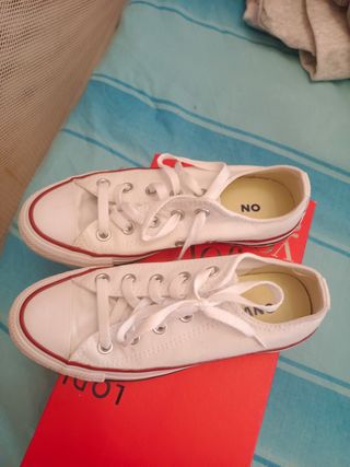 Converse Blancas Niña Talla 35
