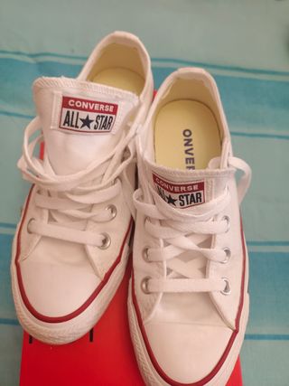 Converse Blancas Niña Talla 35