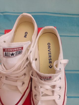Converse Blancas Niña Talla 35