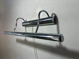 Lampada parete orientabile metallo cromo