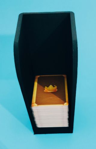 Soporte para mazo de cartas grandes