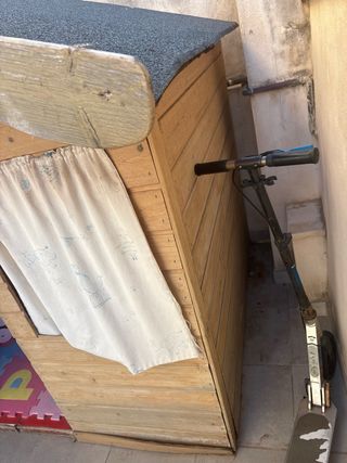 Casita de madera para niños